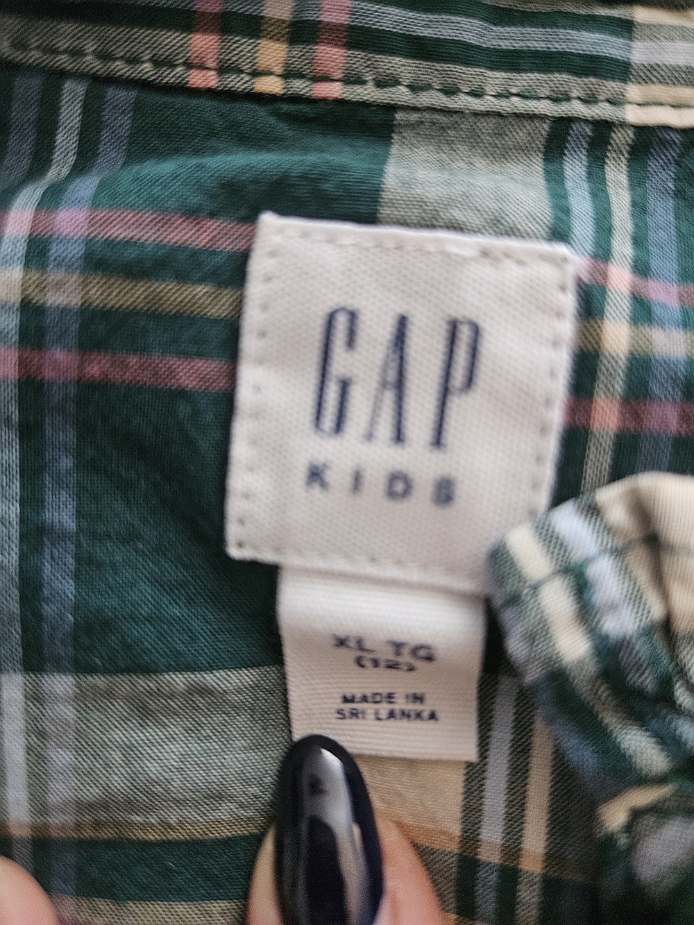 GAP Ruffle Collar Button-up Shirt - Picture 3 of 3
